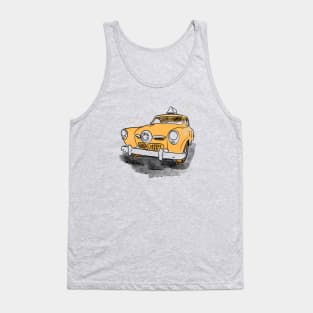 Yellow Classic Taxi Tank Top